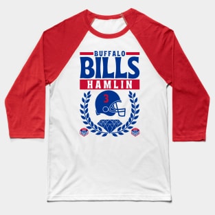 Buffalo Bills Hamlin 3 Edition 3 Baseball T-Shirt